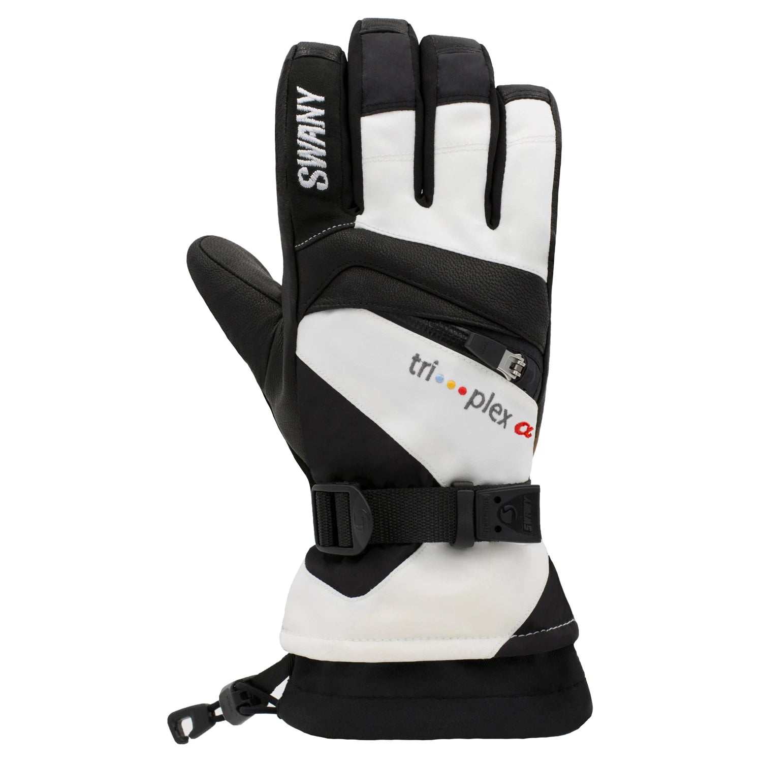 white/black