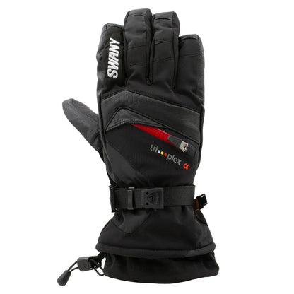 BLK/RED ZIPPER
